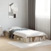 Estructura de cama madera de ingeniería roble Sonoma 90x190 cm