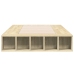 Estructura de cama madera de ingeniería roble Sonoma 90x190 cm