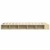 Estructura de cama madera de ingeniería roble Sonoma 90x190 cm