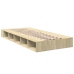 Estructura de cama madera de ingeniería roble Sonoma 90x190 cm