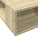 Estructura de cama madera de ingeniería roble Sonoma 90x190 cm