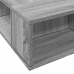 Estructura de cama madera de ingeniería gris Sonoma 75x190 cm