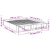 Estructura de cama madera de ingeniería blanca 200x200 cm