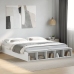 vidaXL Estructura de cama madera de ingeniería blanca 180x200 cm