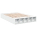 Estructura de cama madera de ingeniería blanca 160x200 cm
