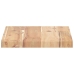 Estantes flotantes 2 uds madera acacia sin tratar 40x20x2 cm