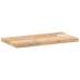 Estantes flotantes 2 uds madera acacia sin tratar 40x20x2 cm