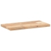 Estantes flotantes 3 uds madera acacia sin tratar 40x20x2 cm