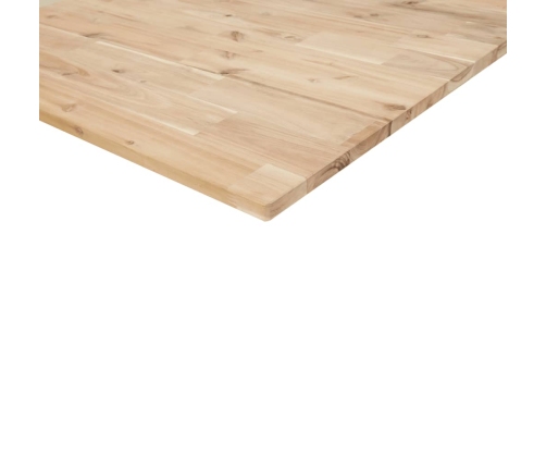 Estantes flotantes 4 uds madera acacia sin tratar 40x20x2 cm