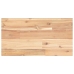 Estante flotante madera maciza de acacia sin tratar 60x20x2 cm