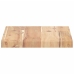 vidaXL Estantes flotantes 3 uds madera acacia sin tratar 60x20x2 cm