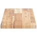 vidaXL Estante flotante madera maciza de acacia sin tratar 80x20x2 cm