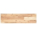 Estantes flotantes 3 uds madera acacia sin tratar 80x20x2 cm