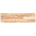 Estantes flotantes 4 uds madera acacia sin tratar 80x20x2 cm