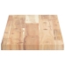 Estante flotante madera maciza de acacia sin tratar 100x20x2 cm