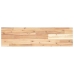 Estantes flotantes 2 uds madera acacia sin tratar 100x20x2 cm