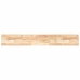 Estante flotante madera maciza de acacia sin tratar 120x20x2 cm