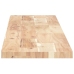 Estante flotante madera maciza de acacia sin tratar 120x20x2 cm