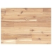 Estantes flotantes 2 uds madera acacia sin tratar 60x30x2 cm