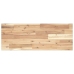 Estante flotante madera maciza de acacia sin tratar 80x30x2 cm