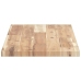 Estante flotante madera maciza de acacia sin tratar 80x30x2 cm