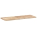 Estantes flotantes 2 uds madera acacia sin tratar 80x30x2 cm