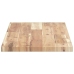 Estantes flotantes 2 uds madera acacia sin tratar 80x30x2 cm