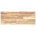 Estantes flotantes 3 uds madera acacia sin tratar 80x30x2 cm