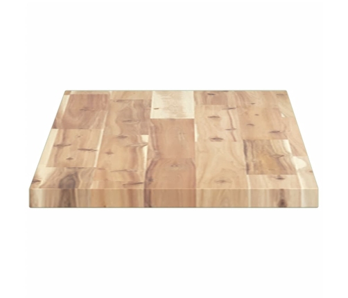 Estantes flotantes 4 uds madera acacia sin tratar 80x30x2 cm