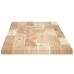 Estante flotante madera maciza de acacia sin tratar 120x30x2 cm