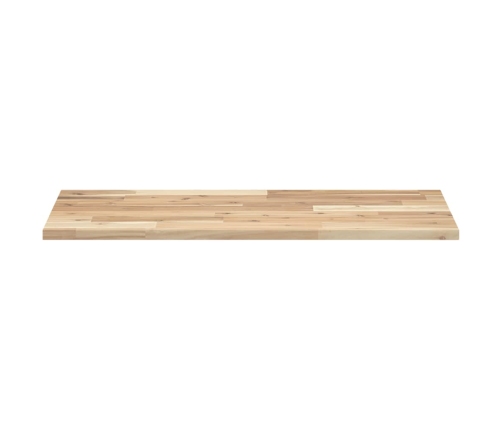 Estante flotante madera maciza de acacia sin tratar 60x40x2 cm