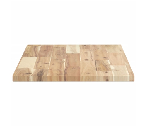 Estante flotante madera maciza de acacia sin tratar 60x40x2 cm