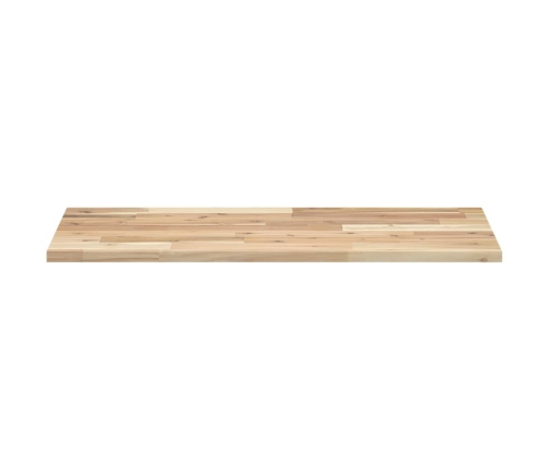 Estantes flotantes 2 uds madera acacia sin tratar 60x40x2 cm