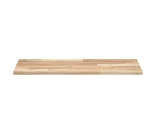 Estantes flotantes 4 uds madera acacia sin tratar 60x40x2 cm