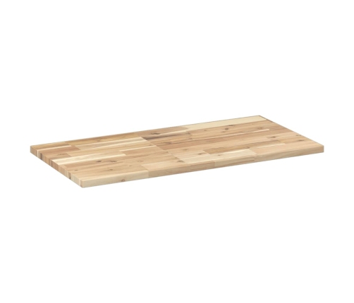 Estantes flotantes 4 uds madera acacia sin tratar 60x40x2 cm