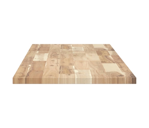 Estante flotante madera maciza de acacia sin tratar 120x40x2 cm