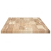 Estante flotante madera maciza de acacia sin tratar 120x40x2 cm