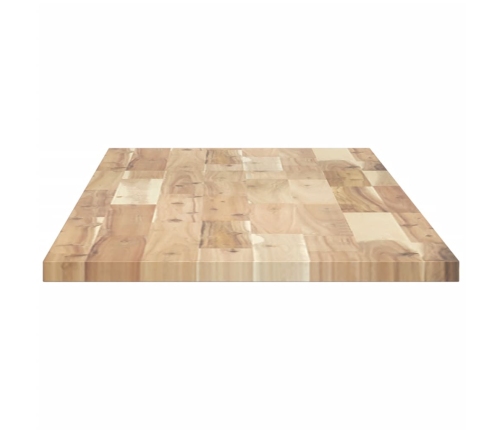 Estantes flotantes 2 uds madera acacia sin tratar 120x40x2 cm