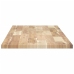 Estantes flotantes 2 uds madera acacia sin tratar 120x40x2 cm