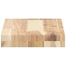 Estantes flotantes 2 uds madera acacia sin tratar 40x20x4 cm