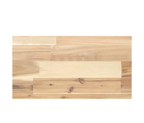 vidaXL Estantes flotantes 4 uds madera acacia sin tratar 40x20x4 cm