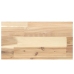 Estante flotante madera maciza de acacia sin tratar 60x20x4 cm