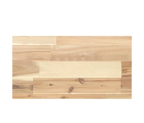 Estantes flotantes 4 uds madera acacia sin tratar 60x20x4 cm