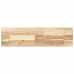 Estantes flotantes 2 uds madera acacia sin tratar 100x20x4 cm