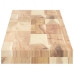 Estante flotante madera maciza de acacia sin tratar 120x20x4 cm