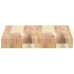 Estante flotante madera maciza de acacia sin tratar 40x30x4 cm