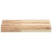 Estantes flotantes 2 uds madera acacia sin tratar 60x30x4 cm