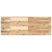 Estante flotante madera maciza de acacia sin tratar 80x30x4 cm