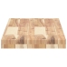 Estante flotante madera maciza de acacia sin tratar 80x30x4 cm