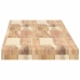 Estante flotante madera maciza de acacia sin tratar 120x30x4 cm